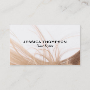Tarjeta De Visita Hair Blonde