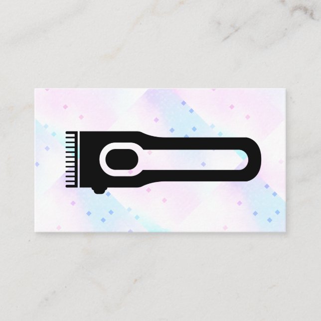 Tarjeta De Visita Hair Clipper | Barber | Barber Clippers (Anverso)