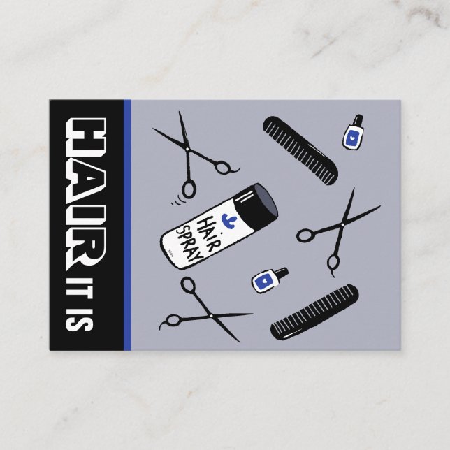 Tarjeta De Visita Hair Salon (Anverso)