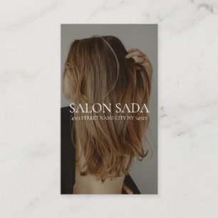 Tarjeta de visita Hair Salon