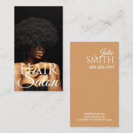 Tarjeta De Visita Hair Salon Beauty Salon Business Card