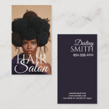 Hair Salon Beauty Salon Business Card