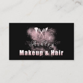 Tarjeta De Visita Hair Salon Makeup Artist Nombramiento Artista Chis