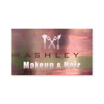 Hair Salon Makeup Artist Nombramiento Rosa Rosa