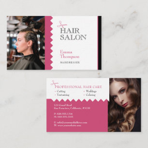 Tarjeta De Visita Hair Salon   Profesional
