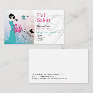 Tarjeta De Visita Hair Salon   Profesional