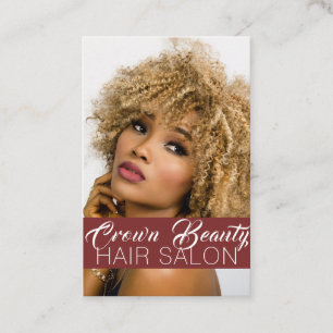 Tarjeta De Visita Hair Salon Spa Beauty