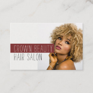 Tarjeta De Visita Hair Salon Spa Beauty
