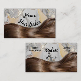 Tarjeta de visita Hair Salon Standard