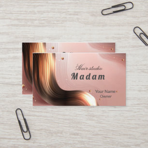 Tarjeta De Visita Hair studio