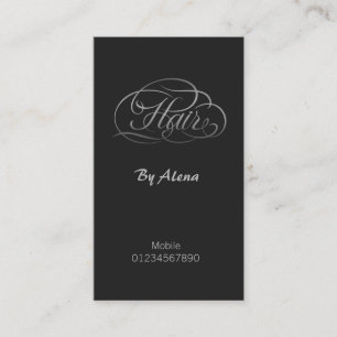 Tarjeta De Visita Hair Stylist