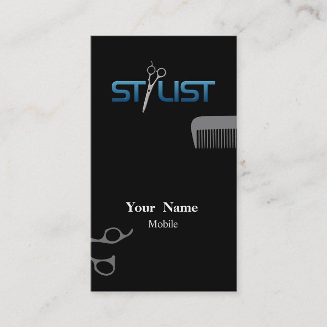 Tarjeta De Visita Hair Stylist (Anverso)