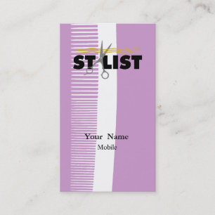 Tarjeta De Visita Hair Stylist