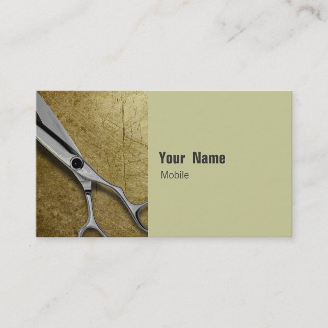 Tarjeta De Visita Hair Stylist (Anverso)