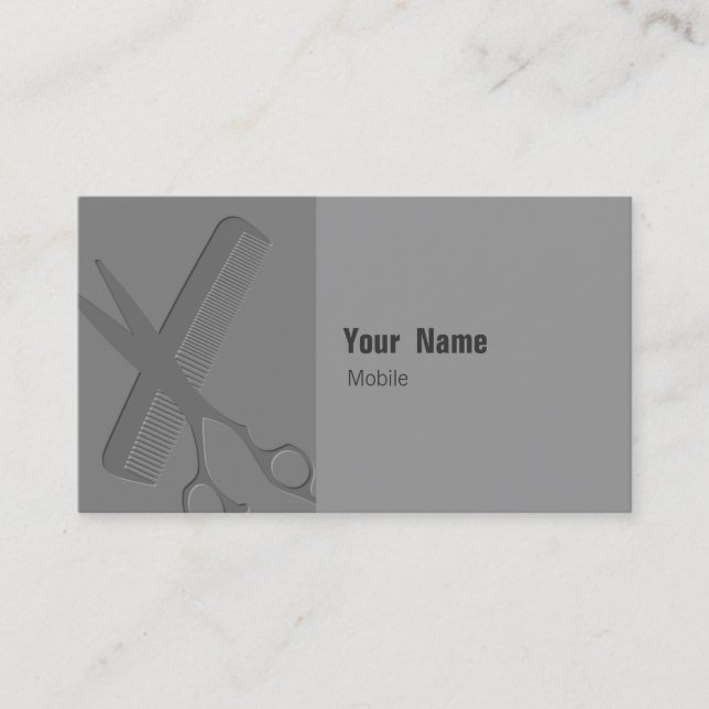 Tarjeta De Visita Hair Stylist (Anverso)