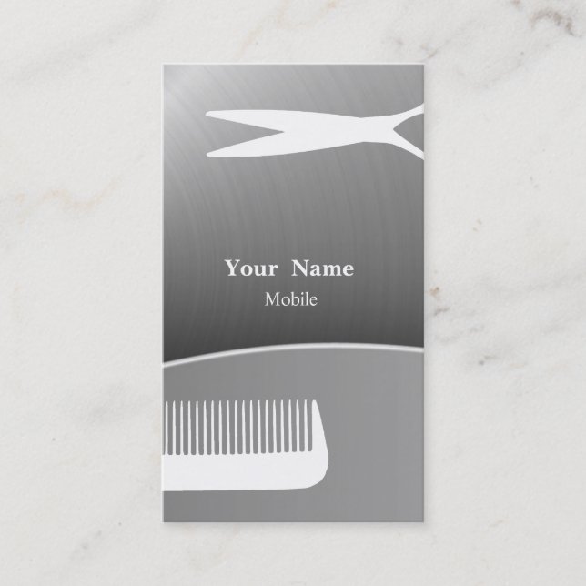 Tarjeta De Visita Hair Stylist (Anverso)