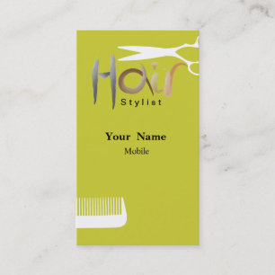 Tarjeta De Visita Hair Stylist