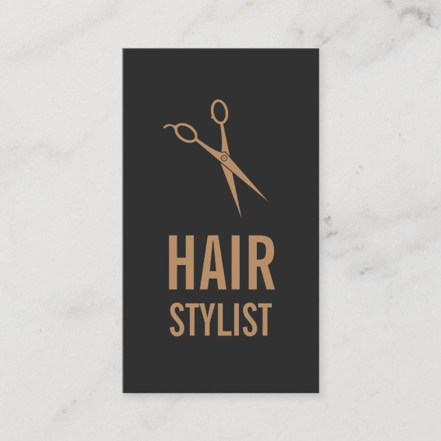 Tarjeta De Visita Hair Stylist (Anverso)
