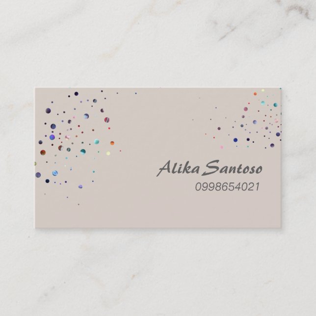 Tarjeta De Visita Hair Stylist (Anverso)