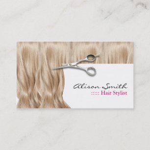 Tarjeta De Visita Hair Stylist Business Card