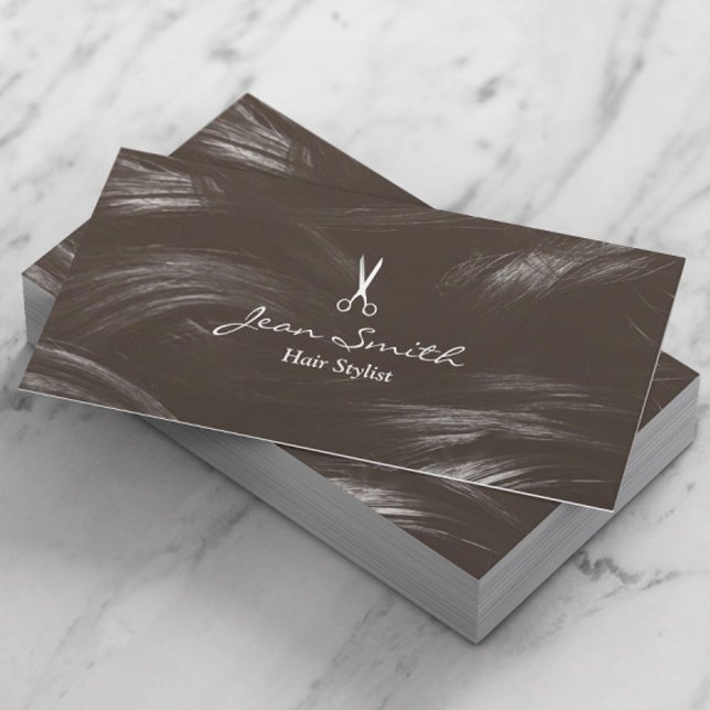 Tarjeta De Visita Hair Stylist Hair Salon (Subido por el creador)