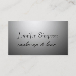 Tarjeta De Visita Hair Stylist Makeup Artist Professional