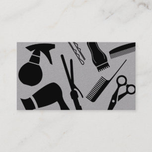 Tarjeta De Visita Hair Stylist Tools