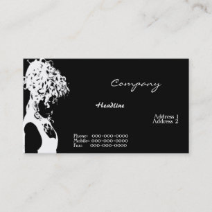 Tarjeta de visita Hair Stylista