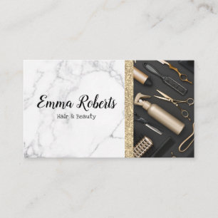 Tarjeta De Visita Hair y Beauty Specialist Salon Hairdresser