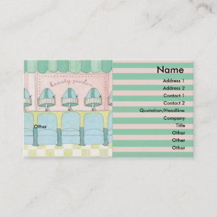 Tarjeta de visita Hairdresser