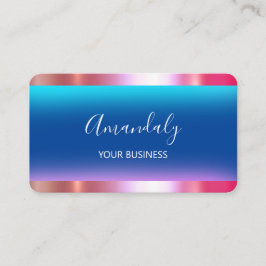 Tarjeta De Visita Hairdresser Stylist Coiffeur Scissors Gold Naval