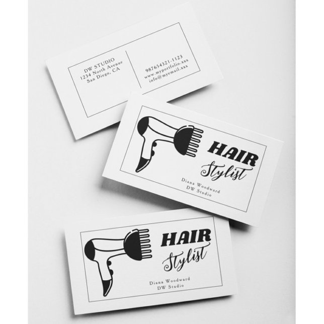 Tarjeta de visita Hairdressers (Subido por el creador)