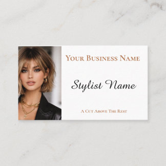 Tarjeta De Visita Hairdressing Template Personalise 