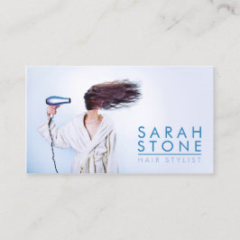 Tarjeta De Visita Hairstylist Hairdresser Hair Salon