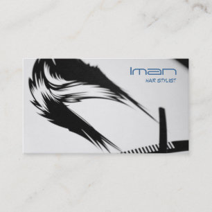 Tarjeta De Visita hairstylist, salón