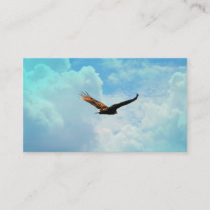 Tarjeta De Visita Halcón en vuelo 3
