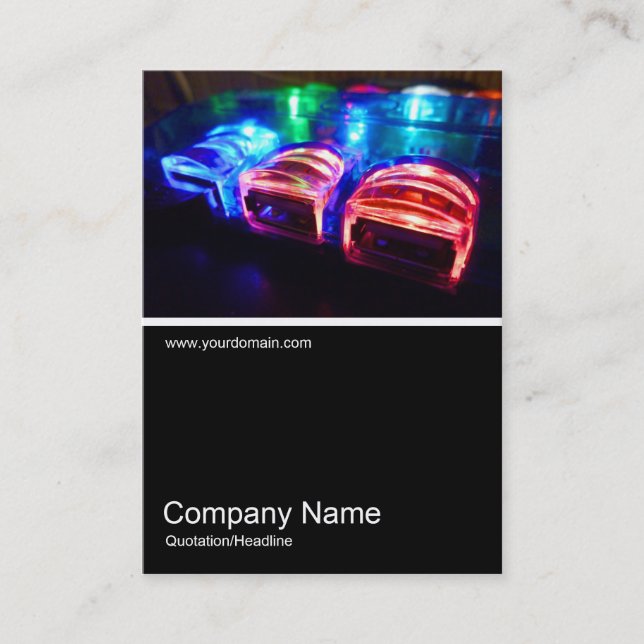 Tarjeta De Visita Half&Half Photo 0207 - Guay USB II (Anverso)