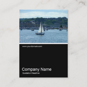 Tarjeta De Visita Half&Half Photo 0226 - Cardiff Marina