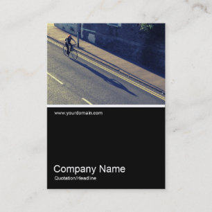 Tarjeta De Visita Half&Half Photo 0340 - Ciclismo (proceso cruzado)
