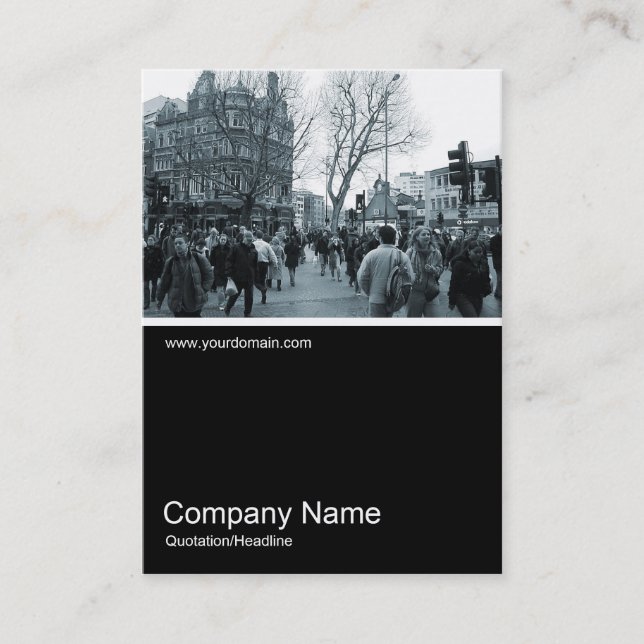 Tarjeta De Visita Half&Half Photo 037 - Hammersmith London (Anverso)