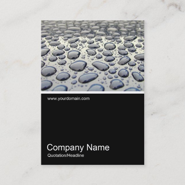 Tarjeta De Visita Half&Half Photo 071 - Car Hood (Anverso)