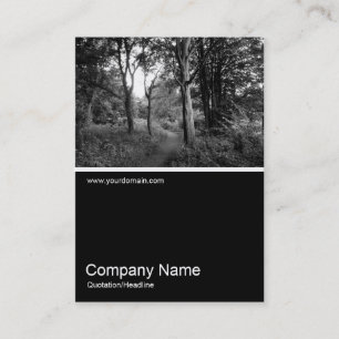 Tarjeta De Visita Half&Half Photo 07 - Woodland