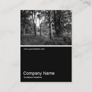 Tarjeta De Visita Half&Half Photo 07 - Woodland