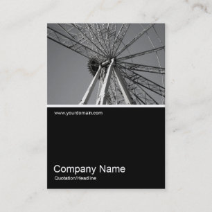 Tarjeta De Visita Half&Half Photo 08 - Gran Rueda