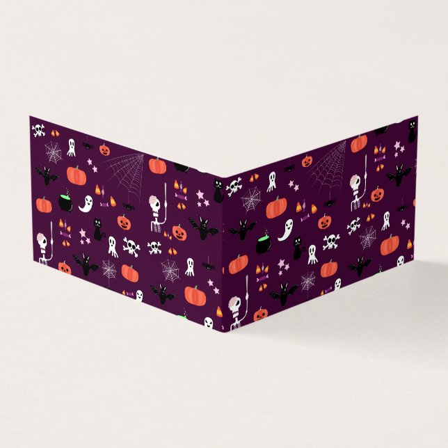 Tarjeta De Visita Halloween (Exterior)