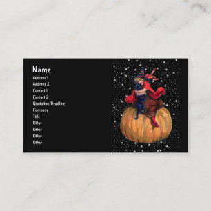 Tarjeta De Visita Halloween: La frontera final