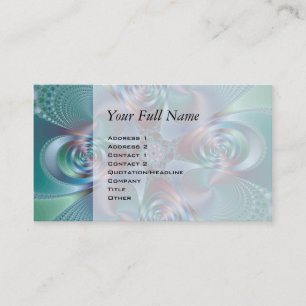 Tarjeta De Visita Halo - Fractal