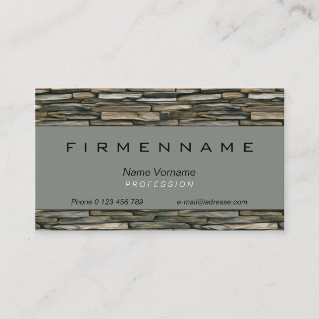 Tarjeta De Visita handwerk (Anverso)