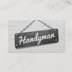 Tarjeta De Visita Handyman business card