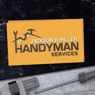 Tarjeta De Visita Handyman Services Guay Simple